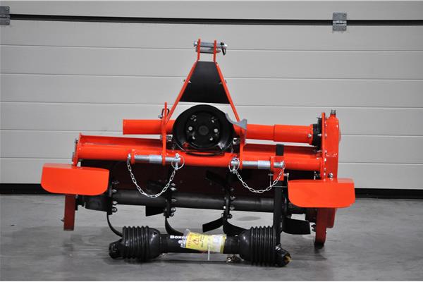 rode grondfrees minitractor